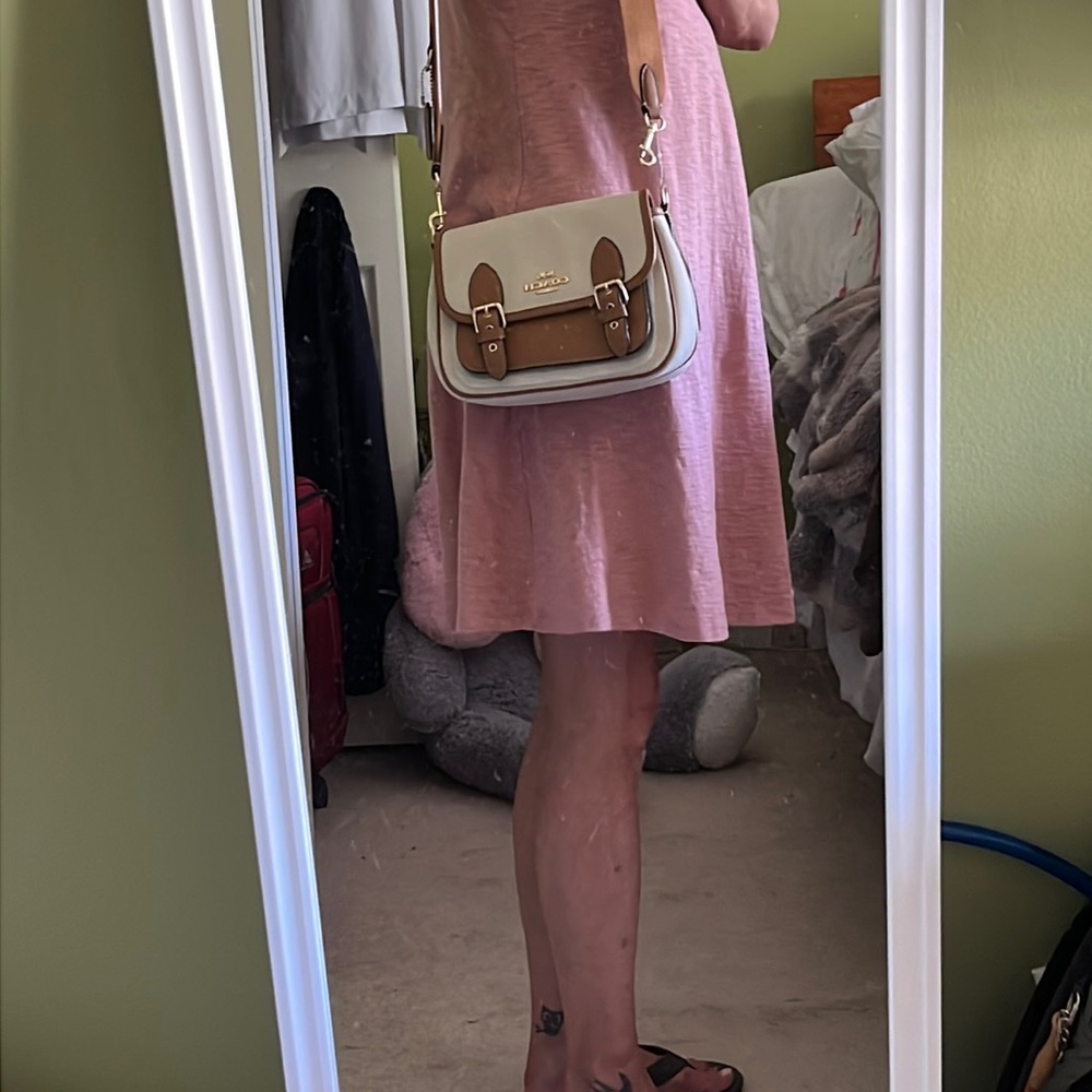 Coach Canvas Lucy Crossbody
